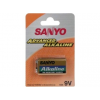 Батарейка Sanyo 6LF22 Alkaline